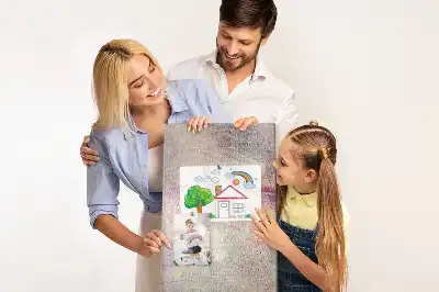 Tableau de liège décoratif Taches de peinture renversée