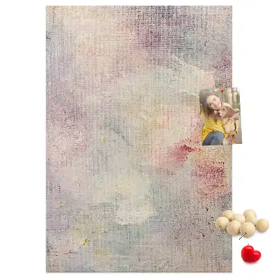 Tableau de liège décoratif Taches de peinture renversée