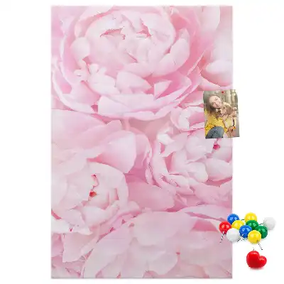 Tableau affichage liège Fleurs d'été