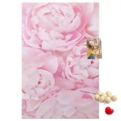 Tableau affichage liège Fleurs d'été