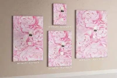 Tableau affichage liège Fleurs d'été