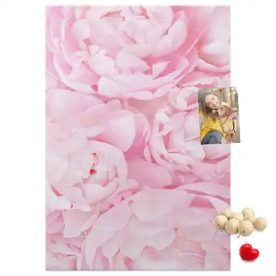 Tableau affichage liège Fleurs d'été