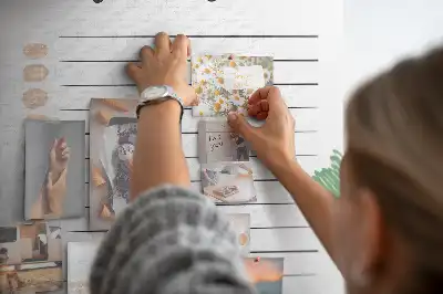 Image tableau en liège Planificateur de tâches et de responsabilités