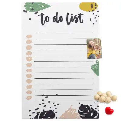 Image tableau en liège Planificateur de tâches et de responsabilités