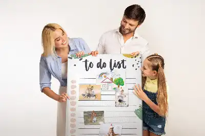 Image tableau en liège Planificateur de tâches et de responsabilités