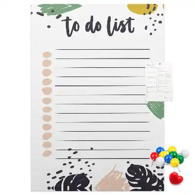 Image tableau en liège Planificateur de tâches et de responsabilités