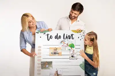 Image tableau en liège Planificateur de tâches et de responsabilités