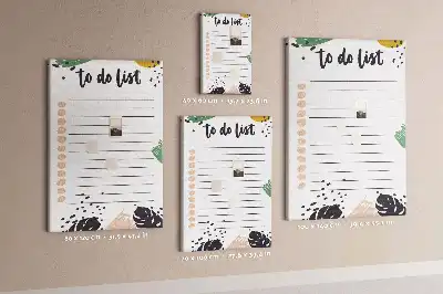 Image tableau en liège Planificateur de tâches et de responsabilités