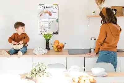 Image tableau en liège Planificateur de tâches et de responsabilités