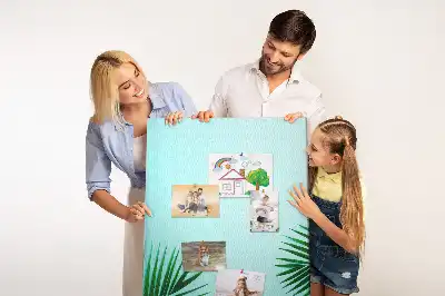Tableau de liège décoratif Feuilles artistiques abstraites