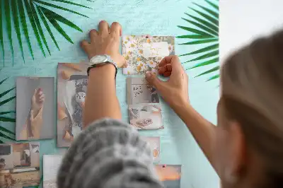 Tableau affichage liège Feuillage tropical dense