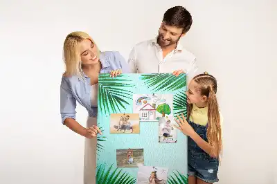 Tableau affichage liège Feuillage tropical dense