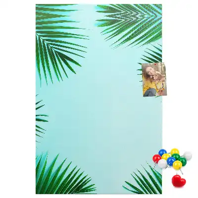 Tableau affichage liège Feuillage tropical dense