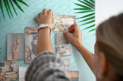 Tableau affichage liège Feuillage tropical dense