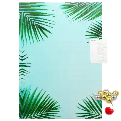 Tableau affichage liège Feuillage tropical dense