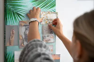 Tableau affichage liège Feuillage tropical dense