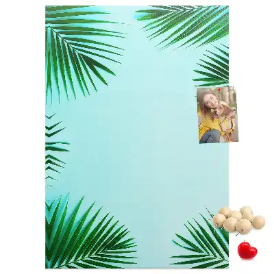 Tableau affichage liège Feuillage tropical dense