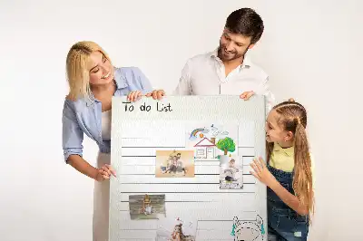 Tableau de liège décoratif Une liste de rêves à réaliser