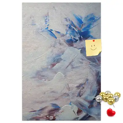 Tableau affichage liège Abstraction peinte