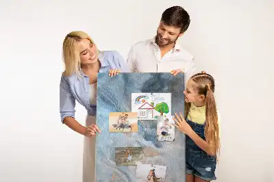 Image tableau en liège Motif marbré