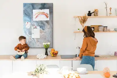 Image tableau en liège Motif marbré