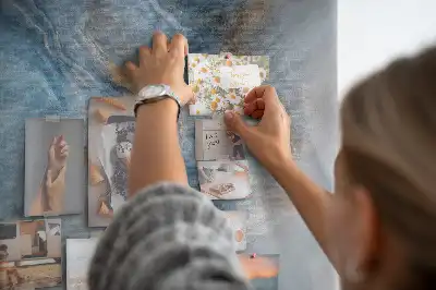 Image tableau en liège Motif marbré