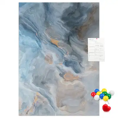 Image tableau en liège Motif marbré