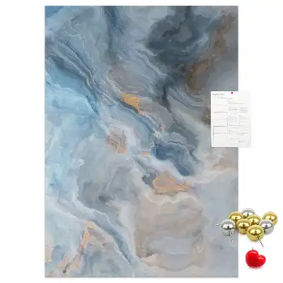 Image tableau en liège Motif marbré