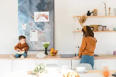Image tableau en liège Motif marbré