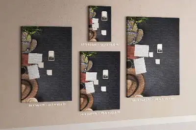 Tableau affichage liège Voyages de vacances