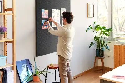 Tableau de liège décoratif Toile lisse
