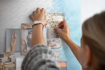 Tableau de liège décoratif Taches d'aquarelle