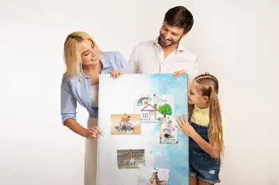 Tableau de liège décoratif Taches d'aquarelle