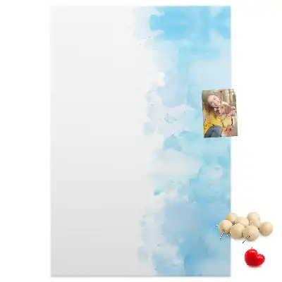 Tableau de liège décoratif Taches d'aquarelle