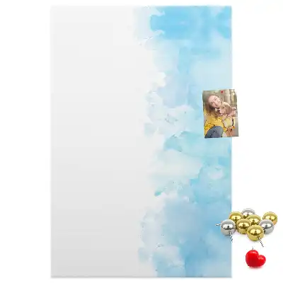 Tableau de liège décoratif Taches d'aquarelle
