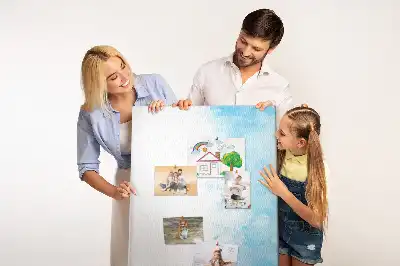 Tableau de liège décoratif Taches d'aquarelle