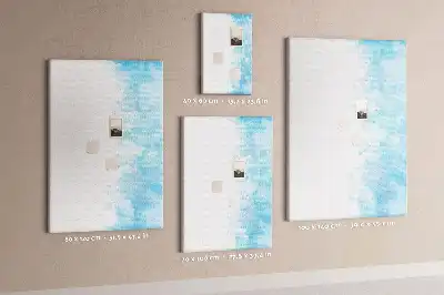 Tableau de liège décoratif Taches d'aquarelle