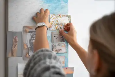 Tableau de liège décoratif Taches d'aquarelle