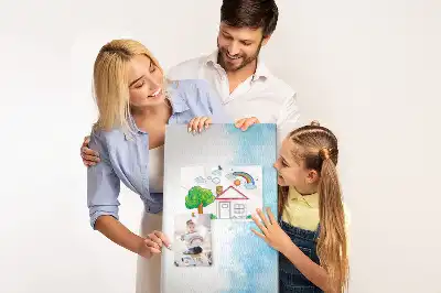 Tableau de liège décoratif Taches d'aquarelle