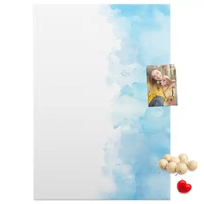 Tableau de liège décoratif Taches d'aquarelle