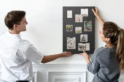 Image tableau en liège Thème sombre