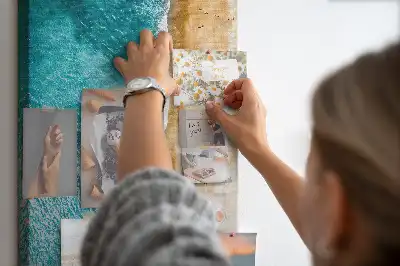 Tableau affichage liège Plage en bord de mer