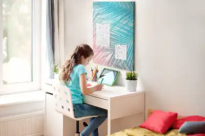 Tableau affichage liège Feuilles de palmier