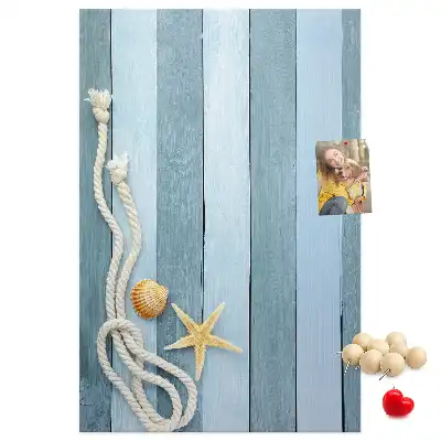 Tableau affichage liège Accessoires nautiques sur les planches