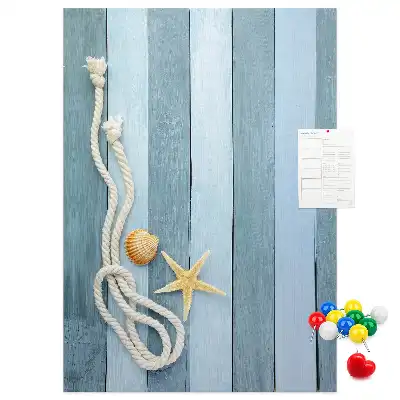 Tableau affichage liège Accessoires nautiques sur les planches