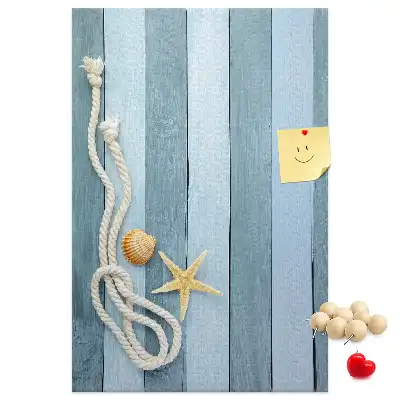 Tableau affichage liège Accessoires nautiques sur les planches