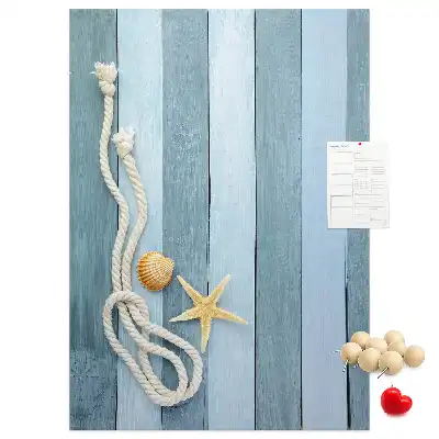 Tableau affichage liège Accessoires nautiques sur les planches