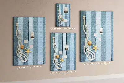 Tableau affichage liège Accessoires nautiques sur les planches