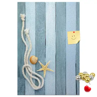 Tableau affichage liège Accessoires nautiques sur les planches