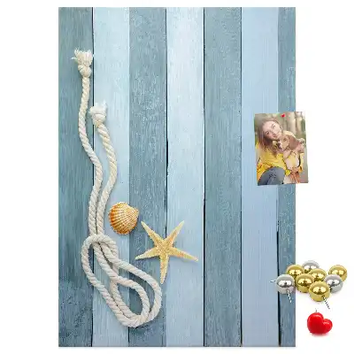 Tableau affichage liège Accessoires nautiques sur les planches